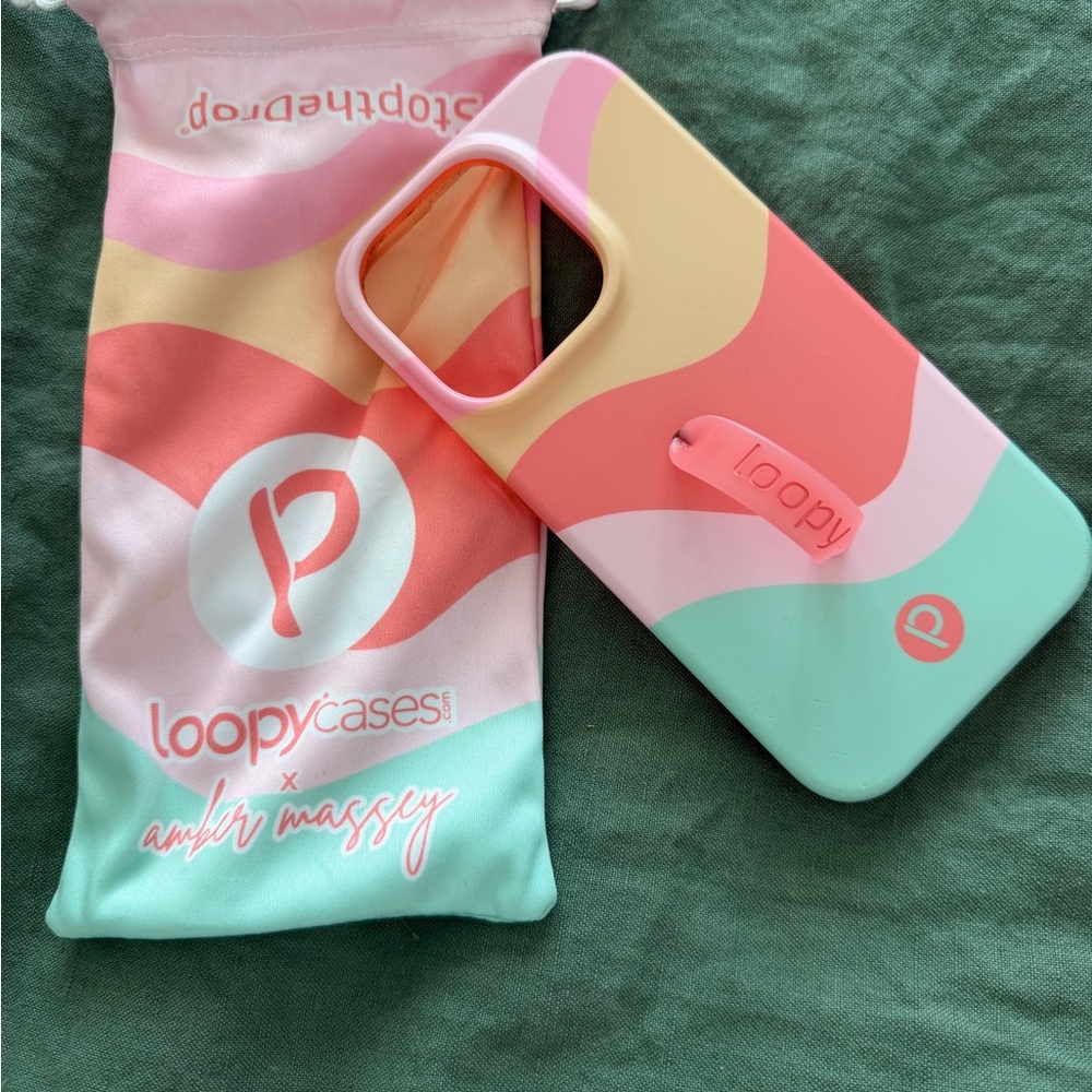 Loopy Case Colorful Wave Phone Case